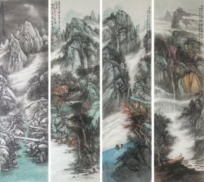 烟云养丘壑 笔墨见本心——叶靖山水艺术品读